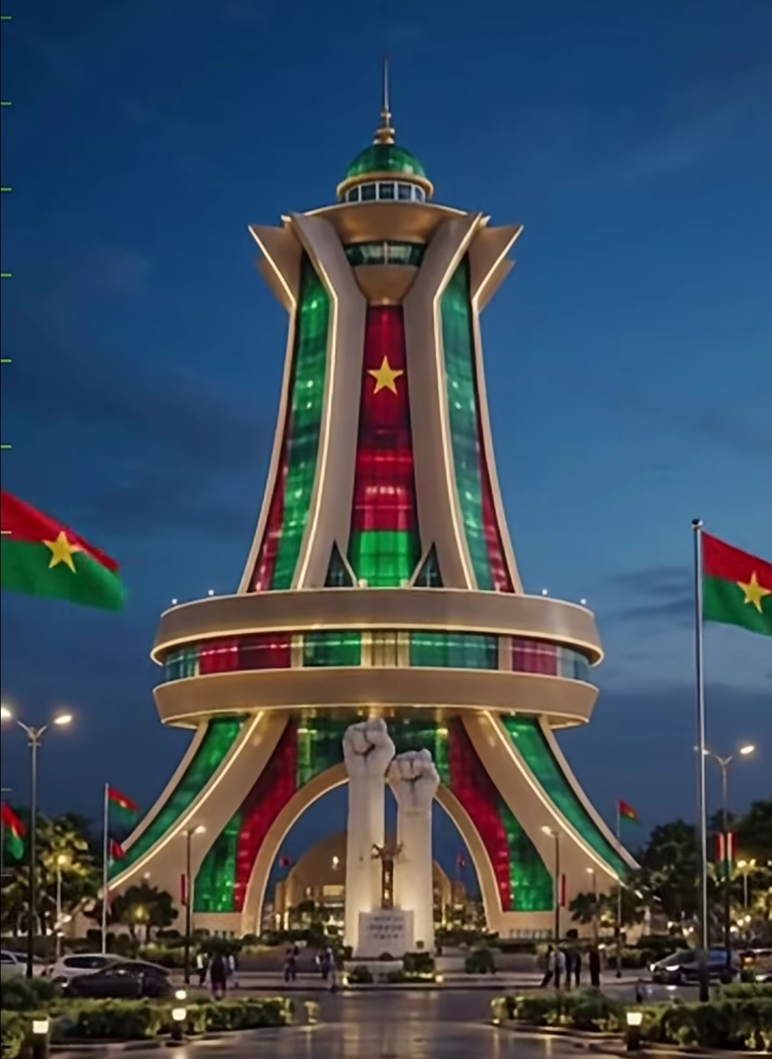 Monument des Héros Nationaux et Martyrs - Ouagadougou